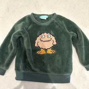 Pekkle Toddler Fleece Monster Sweatshirt